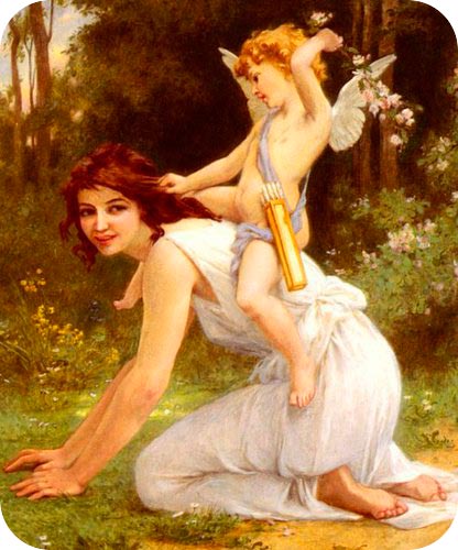 Guillaume Seignac. Cupid and Venus
