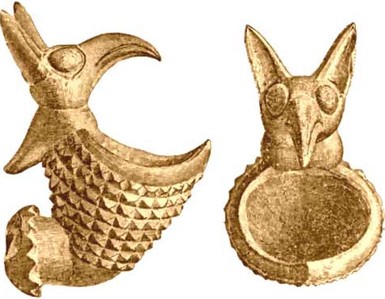 Скульптурная трубка доколумбовой эпохи. США